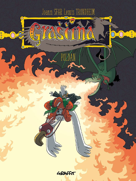 Graščina. Poldan - Joann Sfar, Lewis Trondheim (Zavod Stripolis, 2021) prevod: Ana Barič Moder
